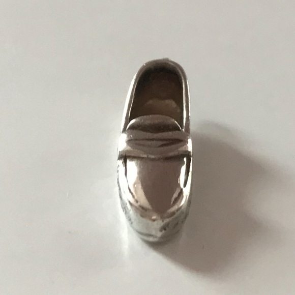 Silver shoe charm - Picture 2 of 6